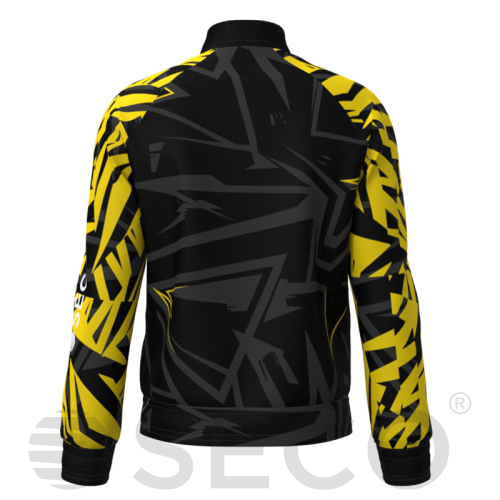 Кофта спортивная SECO® Bora Black 25311203 цвет: желтый