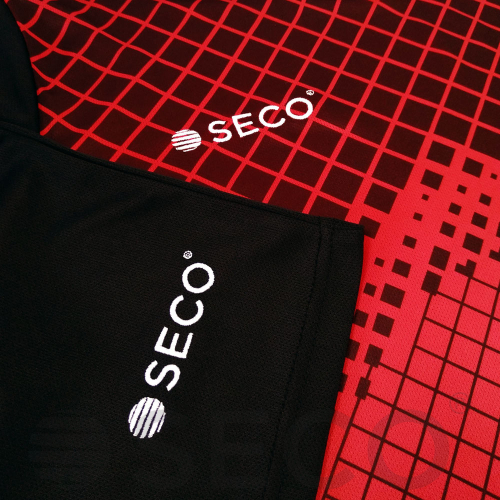 Футбольная форма SECO® Geometry Set черно-красная