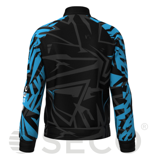 Кофта спортивная SECO® Bora Black 25311211 цвет: голубой
