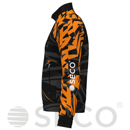Кофта спортивная SECO® Bora Black 25311205 цвет: оранжевый