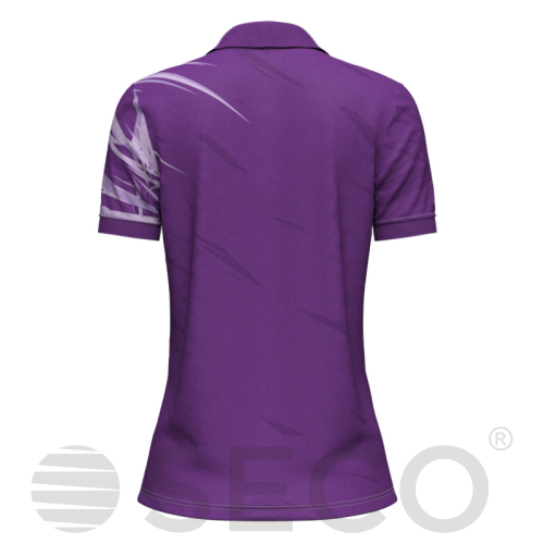 Футболка Поло SECO® Meteor 25241108 женская цвет: фиолетовый