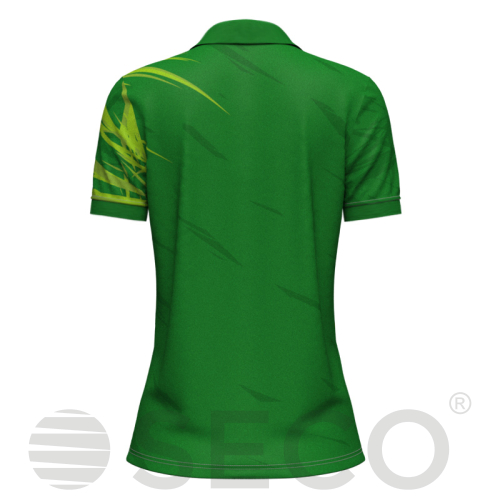 Футболка Поло SECO® Meteor 25241107 женская цвет: зеленый