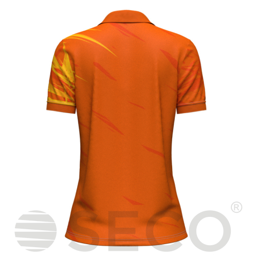 Футболка Поло SECO® Meteor 25241105 женская цвет: оранжевый