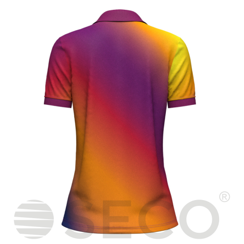 Футболка Поло SECO® Custom 25241200 женская цвет: микс