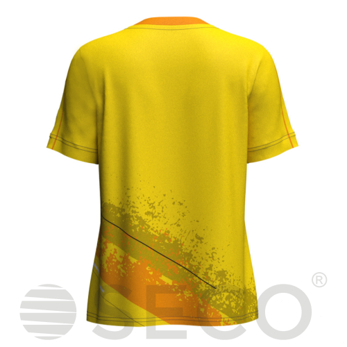 Футболка игровая SECO® Astrada 25227103 женская цвет: желтый