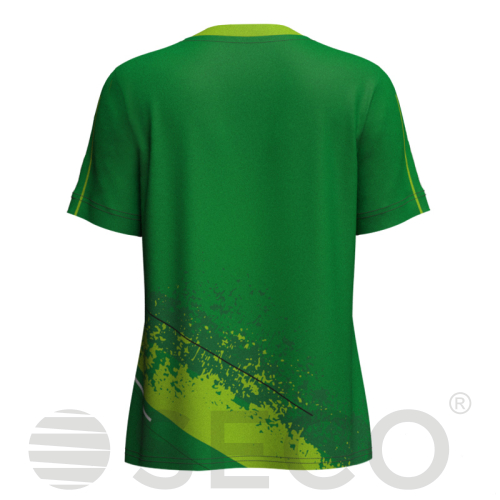 Футболка игровая SECO® Astrada 25227107 женская цвет: зеленый