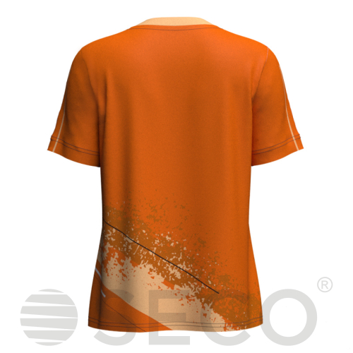 Футболка игровая SECO® Astrada 25227105 женская цвет: оранжевый