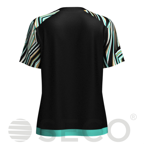 Футболка игровая SECO® Fasfana 25226817 женская цвет: бирюзовый