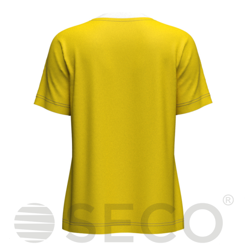Футболка игровая SECO® Legend 25227003 женская цвет: желтый