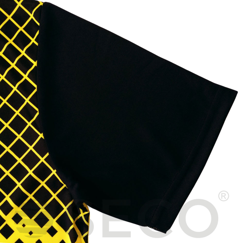 Футбольна форма SECO® Geometry Set чорно-жовта