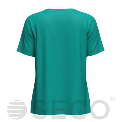 Футболка игровая SECO® Legend 25227017 женская цвет: бирюзовый