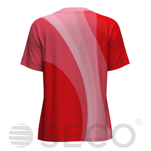 Футболка ігрова SECO® Davina 25227702 жіноча колір: червоний