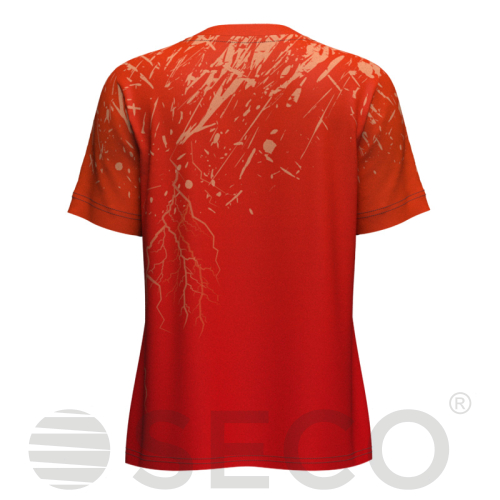 Футболка ігрова SECO® Lightning 25227502 жіноча колір: червоний