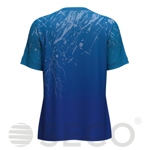 Футболка ігрова SECO® Lightning 25227504 жіноча колір: синій