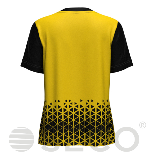 Футболка игровая SECO® Geometry II 25227803 женская цвет: желтый