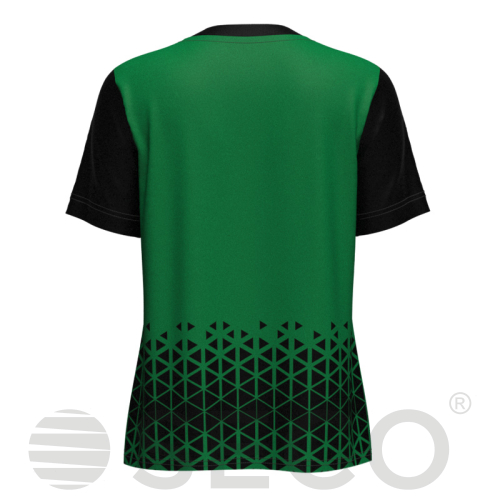 Футболка игровая SECO® Geometry II 25227807 женская цвет: зеленый