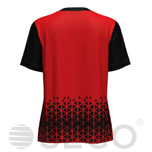 Футболка игровая SECO® Geometry II 25227802 женская цвет: красный