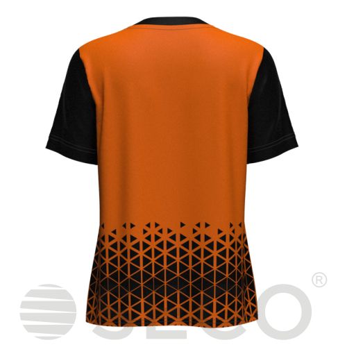 Футболка игровая SECO® Geometry II 25227805 женская цвет: оранжевый