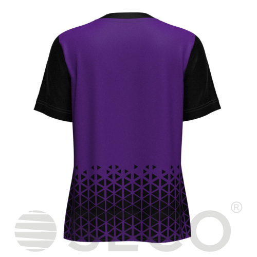 Футболка игровая SECO® Geometry II 25227808 женская цвет: фиолетовый