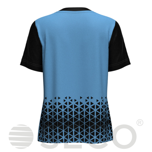 Футболка игровая SECO® Geometry II 25227811 женская цвет: голубой