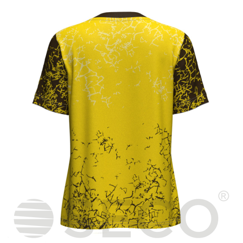 Футболка игровая SECO® Sanfaria 25228003 женская цвет: желтый