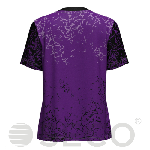 Футболка игровая SECO® Sanfaria 25228008 женская цвет: фиолетовый