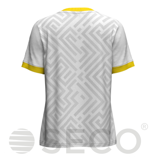 Футболка игровая SECO® Sefa White 25228203 женская цвет: желтый