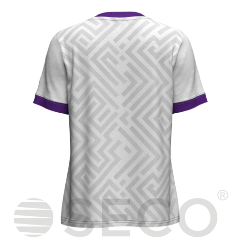 Футболка игровая SECO® Sefa White 25228208 женская цвет: фиолетовый