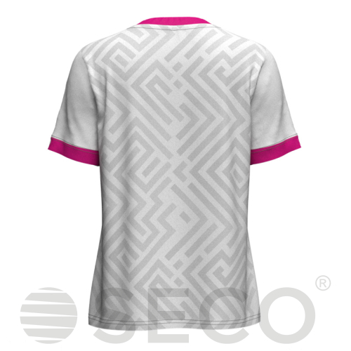 Футболка игровая SECO® Sefa White 25228209 женская цвет: розовый