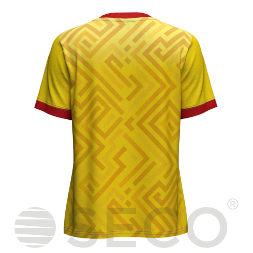 Футболка игровая SECO® Sefa 25228103 женская цвет: желтый
