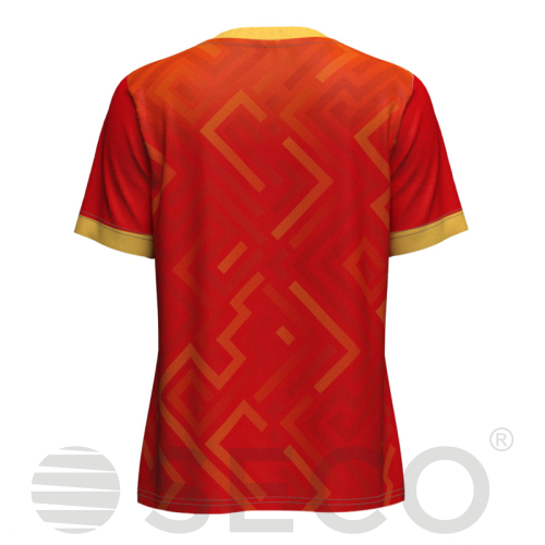 Футболка игровая SECO® Sefa 25228102 женская цвет: красный