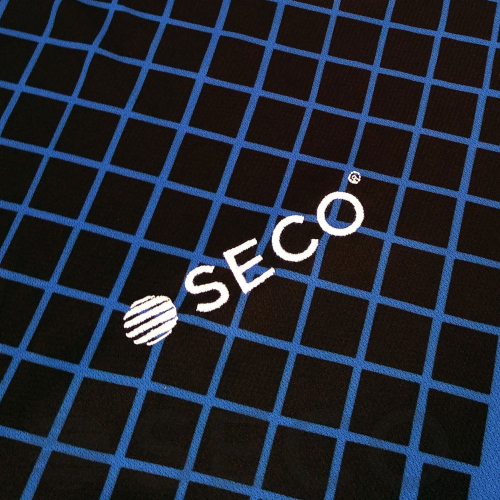 Футбольная форма SECO® Geometry Set черно-синяя