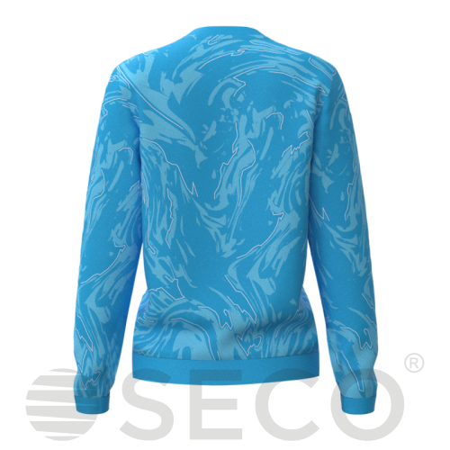 Кофта спортивная SECO® Laura 25317911 женская цвет: голубой