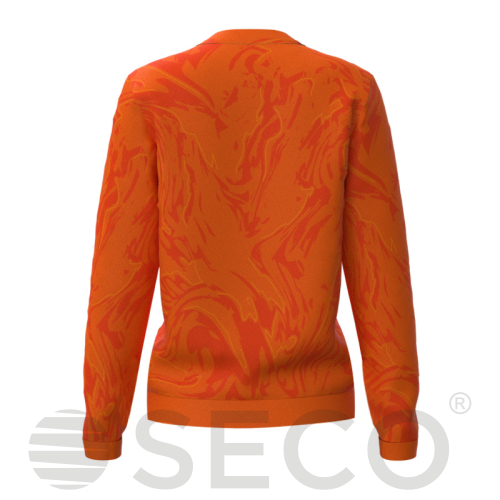 Кофта спортивная SECO® Laura 25317905 женская цвет: оранжевый