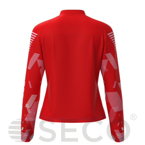 Кофта спортивная SECO® Forza 25311502 женская цвет: красный