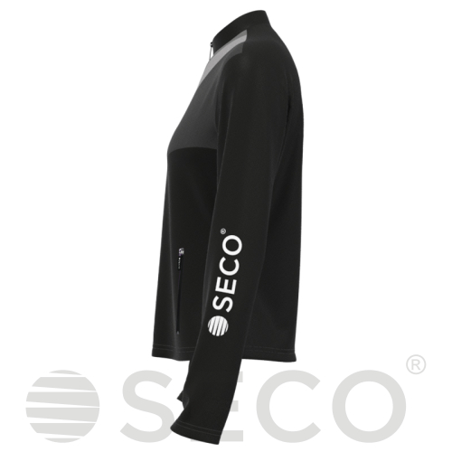 Кофта спортивная SECO® Davina 25311301 женская цвет: черный