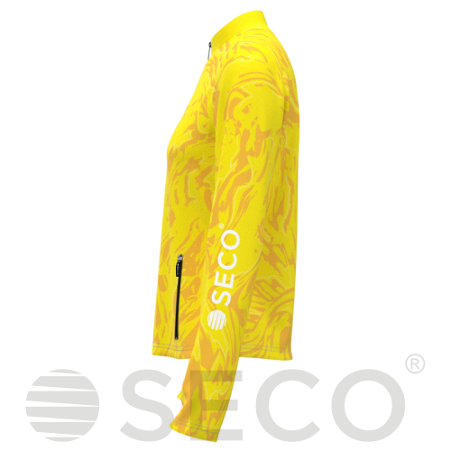 Кофта спортивная SECO® Laura 25311403 женская цвет: желтый