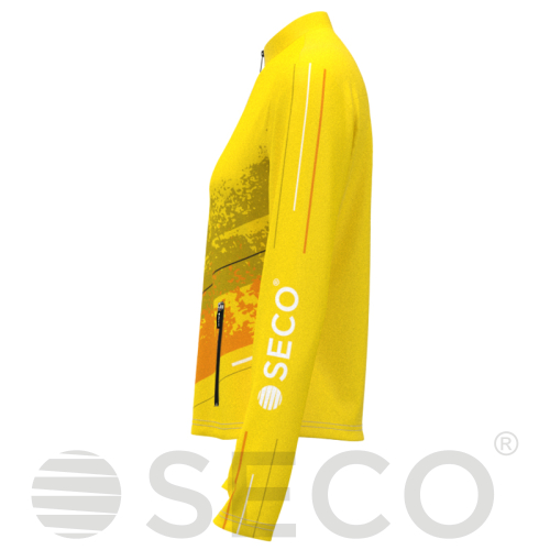 Кофта спортивная SECO® Astrada 25311603 женская цвет: желтый