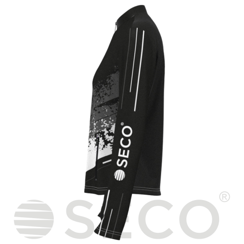 Кофта спортивная SECO® Astrada 25311601 женская цвет: черный