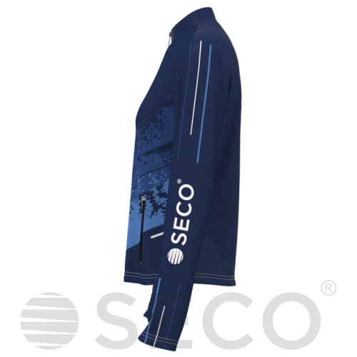 Кофта спортивная SECO® Astrada 25311612 женская цвет: темно-синий