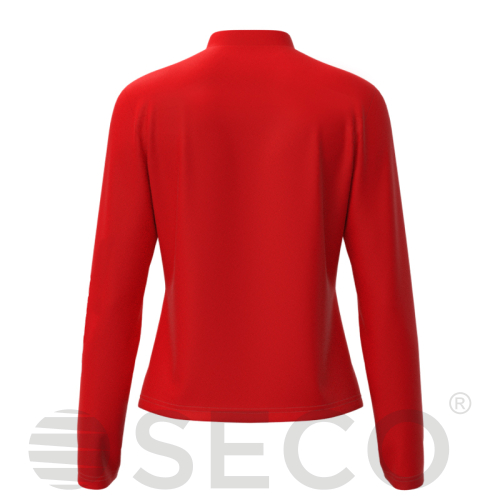 Кофта спортивная SECO® Davina 26315002 женская цвет: красный (короткая молния)