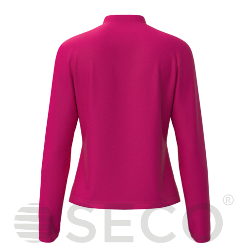 Кофта спортивная SECO® Davina 26315009 женская цвет: розовый (короткая молния)