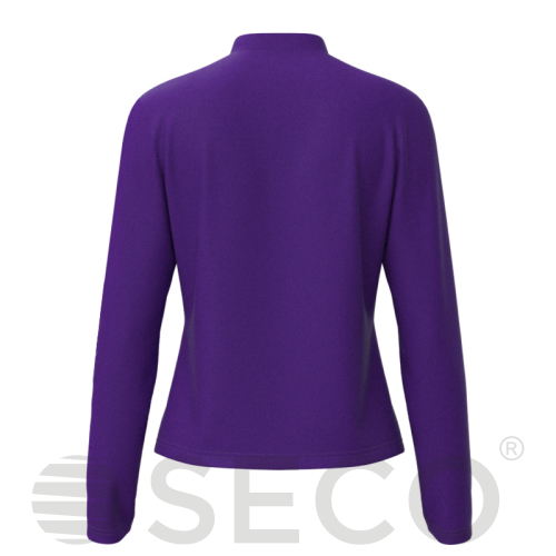 Кофта спортивная SECO® Davina 26315008 женская цвет: фиолетовый (короткая молния)