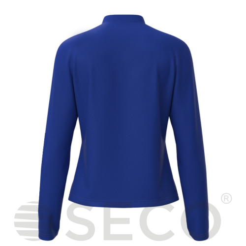 Кофта спортивная SECO® Davina 26315004 женская цвет: синий (короткая молния)