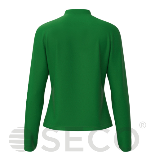 Кофта спортивная SECO® Davina 26315007 женская цвет: зеленый (короткая молния)