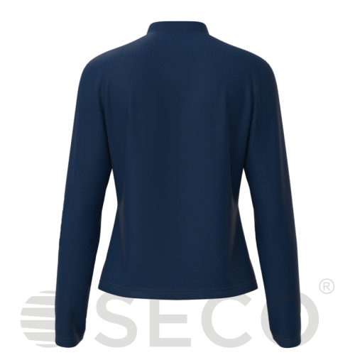 Кофта спортивная SECO® Davina 26315012 женская цвет: темно-синий (короткая молния)