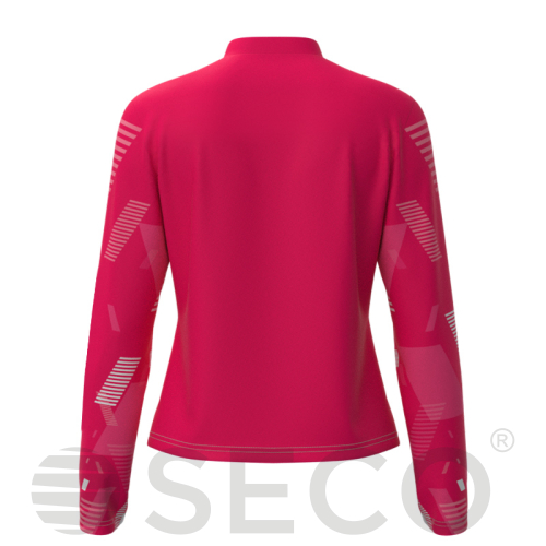 Кофта спортивная SECO® Forza 26315209 женская цвет: розовый (короткая молния)