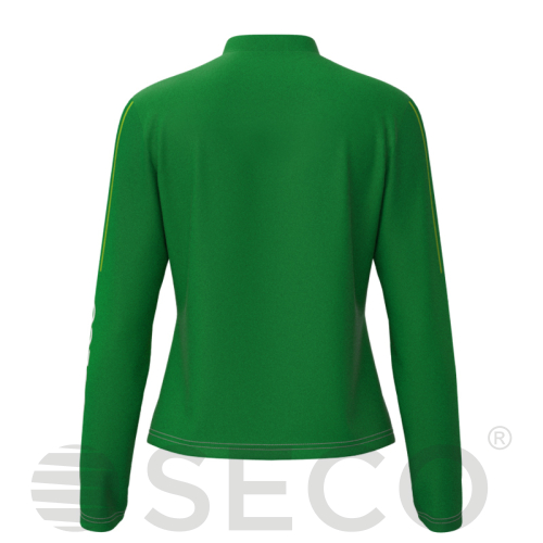 Кофта спортивная SECO® Astrada 26315307 женская цвет: зеленый (короткая молния)