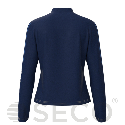 Кофта спортивная SECO® Astrada 26315312 женская цвет: темно-синий (короткая молния)