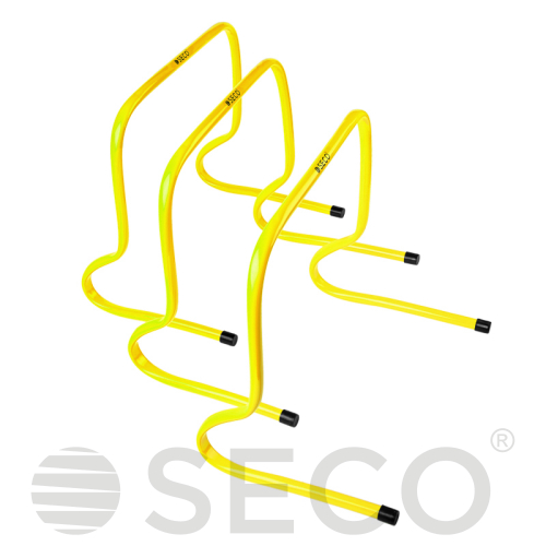 Yellow 30 cm SECO® barrier for running